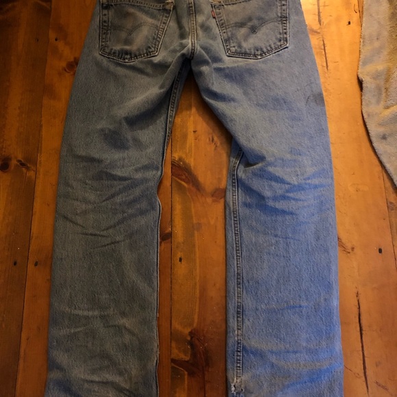 Levi’s 505 size 31x32 heavily worn - Picture 3 of 6
